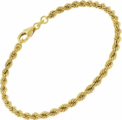 trendor 51879 Damen-Armband 333 Gold / 8 Karat Kordelkette 1