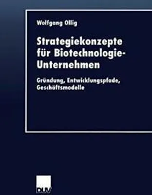 Obrázek produktu pro Strategiekonzepte für Biotechnologie-Unternehmen