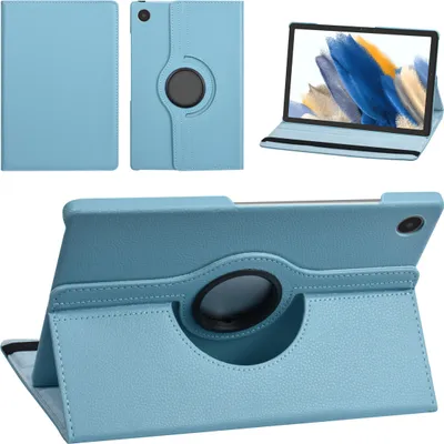 Produktbild von Samsung Tab A8 10.5 2022 Book Case Tablet - 360 Graden Draaibaar - Light Blue