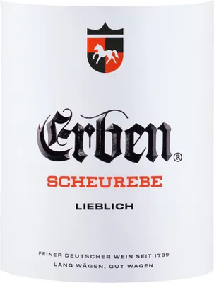 Produktbild von Erben Scheurebe lieblich - F. W. Langguth Erben