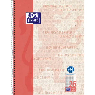 Produktbild von Oxford Collegeblock "Recycling" DIN A4+ 80 Blatt kariert