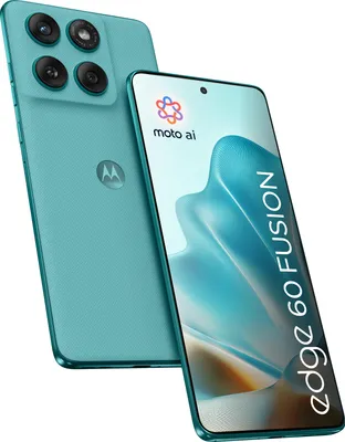 Produktbild von Motorola edge 60 fusion, 16,9 cm (6.67"), 8 GB, 256 GB, 50 MP, Android 15, Türkis