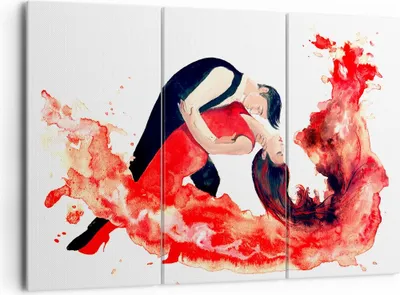 Produktbild von Bild auf Leinwand - Leinwandbild - Tanz Clubbing Aktivitäten Mädchen - 165x110cm - Wand Bild - Wanddeko - Leinwanddruck - Bilder - Kunstdruck - Leinwand bilder - Wandkunst - CE165x110-2979