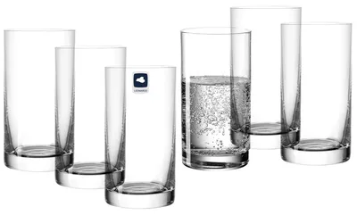 Produktbild von LEONARDO HOME Trinkgläser EASY+ (6er Set) - Stoßfeste Wassergläser (260 ml) - 6