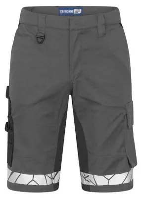 Produktbild von Projob - "7510" Arbeitshose Shorts für Herren ET1136 (36R) (Grau/Schwarz)