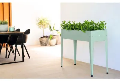 Obrázok produktu pre Herstera Urban Garden, Voľne stojace, Pozinkovaná oceľ, Zelená, Obdĺžnik, Jednofarebné, Zelená