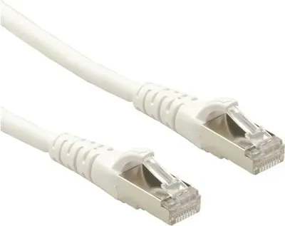 Zdjęcie produktu dla ROLINE - Patch-Kabel - RJ-45 (M) bis RJ-45 (M) - 20 m - SFTP, PiMF - CAT 6a - weiß (21.15.2869)