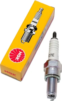 Produktbild von Zündkerze NGK C7E, 19,0mm Langgewinde Ø 10,0mm Hex 16,0mm, Elektrodenabstand 0,75mm, Wärmewert 7, 5096