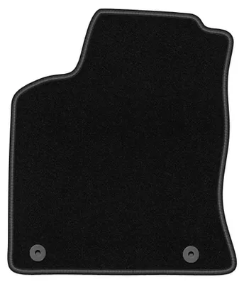 Immagine prodotto di Tappetino guidatore in moquette per Porsche Macan 2013- (SUV) – 1 pezzo, nero, su misura – Wielganizator BASIC