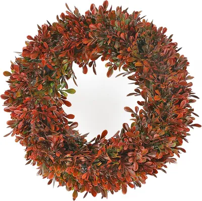 Immagine prodotto di Solidchoice - decorativa per porta in legno di eucalipto, ideale per l'autunno