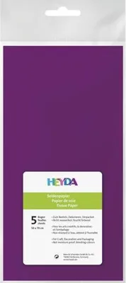 Produktbild von HEYDA 203310565 Seidenpapier 50 x 70 cm violett