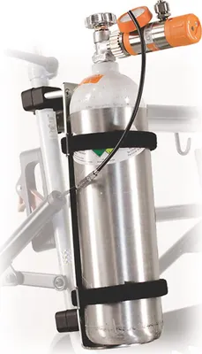 Produktbild von SAUERSTOFF.FLASCHENHALTER.ST für alle Standard-Rollatoren