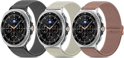 Produktbild von Nylon Uhrenarmband verstellbar, atmungsaktiv, 40-46 mm, für Samsung Galaxy Watch