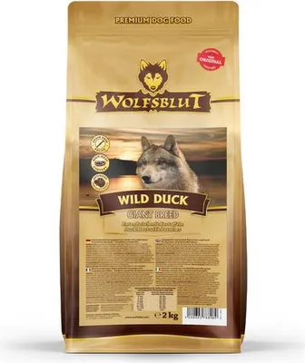 Produktbild von Wolfsblut Trockenfutter - Wild Duck GIANT BREED - Ente und Kartoffel - 2 kg