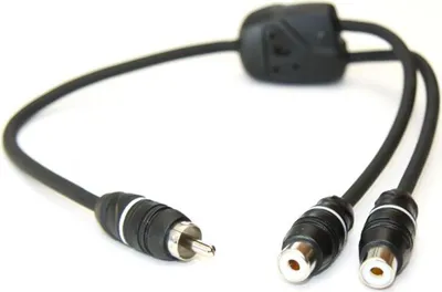 Produktbild von Y-Adapter der Serie FIRST, Modell FTF 030.2, mit gebogenen Enden