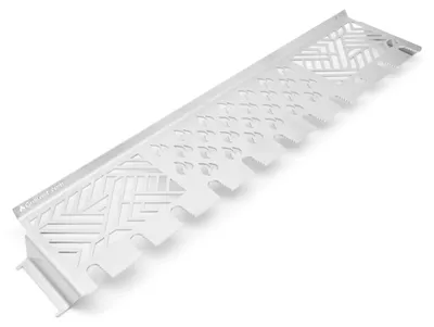 Immagine prodotto di Scaldavivande multistazione in acciaio inox per Napoleon Rogue 525 | con supporto per bacchette | spessore 3 mm