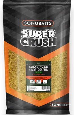 Produktbild von Sonubaits Supercrush Mega Carp Method Mix Green 2 kg