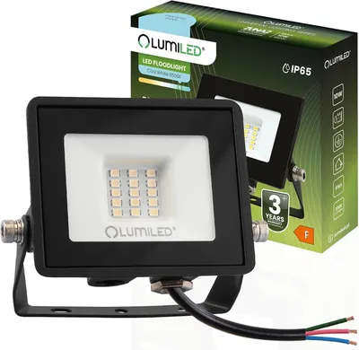 Produktbild von LUMILED LED Strahler 10W Superhell Außenstrahler 900Lm LED Fluter Strahler für Außen IP65 Wasserdicht 6500K Kaltweiß Scheinwerfer Flutlichter schwarz Flutlichtstrahler