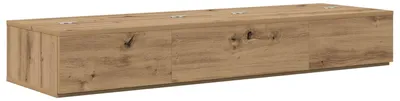 Productafbeelding van vidaXL Bureau Artisan, eikenhoutlook, 110 x 40 x 19,5 cm, houtvezelplaat