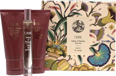 Zdjęcie produktu dla Zestaw podróżny Oribe Valley Of Flowers – zestaw do pielęgnacji ciała