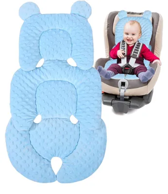 Image de Omgoods - Coussin 2-en-1 pour siège auto, adapté aux bébés et aux jeunes enfants