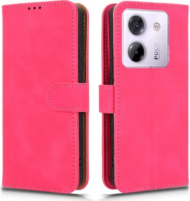 Produktbild von Xiaomi Poco M7 Pro 5G Hülle - Coverup Klapphülle - Rosa