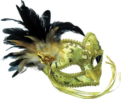 Immagine prodotto di Bristol Novelty maschera unisex a sfera con decorazione, per adulti BN1382 (taglia unica) (oro/nero)
