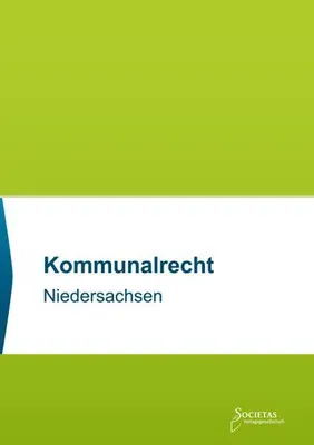 Produktbild von Kommunalrecht Niedersachsen