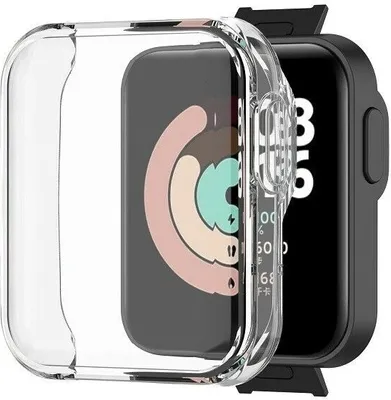Produktbild von Strap-it Xiaomi Mi Watch Lite TPU-Schutzhülle (Transparent)