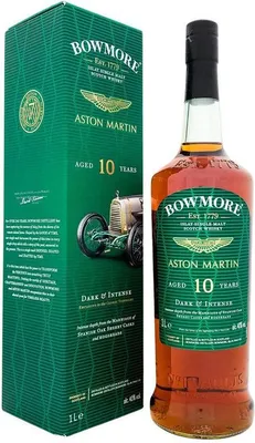Produktbild von Bowmore 10 Years Aston Martin Dark & Intense 2nd Edition + Box 1000ml 40% Vol.