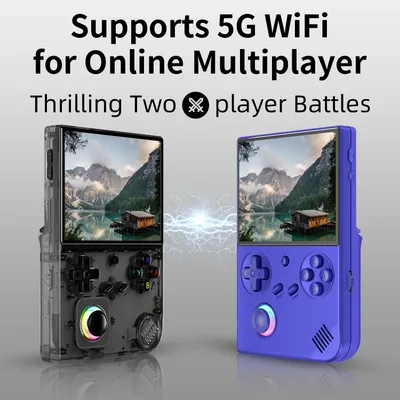 Immagine prodotto di Console portatile da gioco da 64 GB, con schermo IPS da 4,0 pollici e sistema Linux a 64 bit, ideale per l'utilizzo in movimento