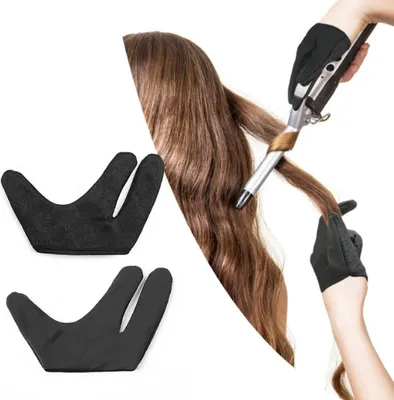 Productafbeelding van INF Hittebestendige stylinghandschoen met drie vingers, voor de linkerhand