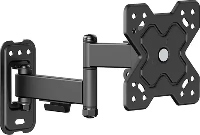 Produktbild von AISENS WT32TSR-381, 75 x 75 mm, 100 x 100 mm, -15 - 5°, -90 - 90°, 95°, Schwarz