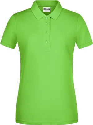 Produktbild von Ladies' Basic Polo Klassisches Poloshirt lime-green, Gr. S
