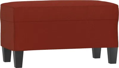 Obrázok produktu pre vidaXL Lavica Víno červená 70x35x41 cm Imitácia kože