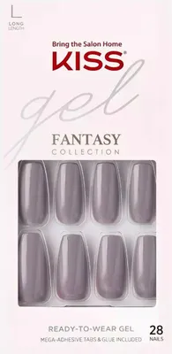 Immagine prodotto di Kiss | Unghie artificiali - Viola - 28 pezzi - Unghie in gel - Set per unghie
