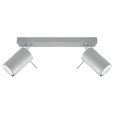 Zdjęcie produktu dla Lampa sufitowa RING 2 Szara Sollux Lighting SL.0450