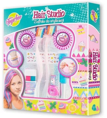 Zdjęcie produktu dla Zestaw do stylizacji włosów Hair Studio z pasemkami
