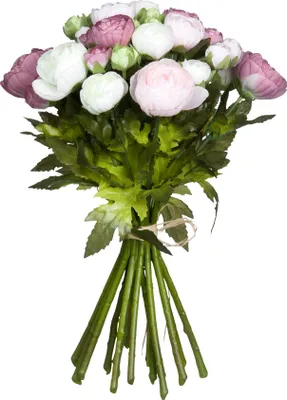 Produktbild von Bukett Renoncule rosa - l35xd26cm