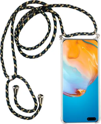 Produktbild von Handykette für Huawei P40 Lite - Smartphone Necklace Hülle mit Band - Schnur mit Case zum umhängen in Camouflage