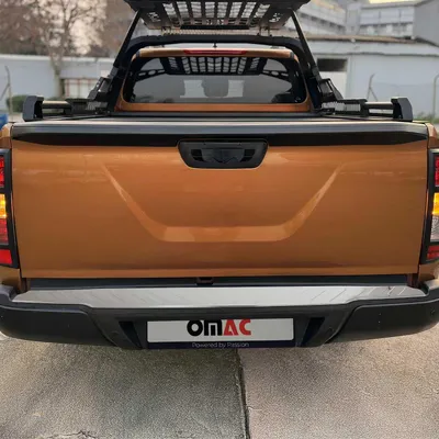 Obrázok produktu pre Ochrana nárazníka pre Nissan Navara 2016-2025 nerezová oceľ strieborná