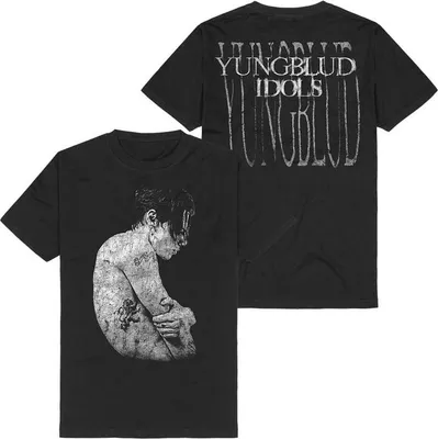 Produktbild von Yungblud T-Shirt Herren Idols Photo schwarz Band-Merch, Bands 100% Baumwolle L