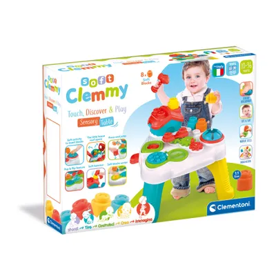 Image de Clementoni Clemmy baby - une joyeuse table de jeux sensoriels Clementoni 104917704