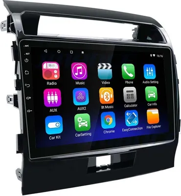 Produktbild von 10.1 Zoll   Android 10 Autoradio GPS Navi Wifi BT MP3 für Toyota Land Cruiser 2007-2015