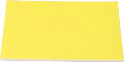 Produktbild von Stempelschnitzblock 20x15x0,5 cm Doppelschicht zum Drucken von Gelb und Weiß