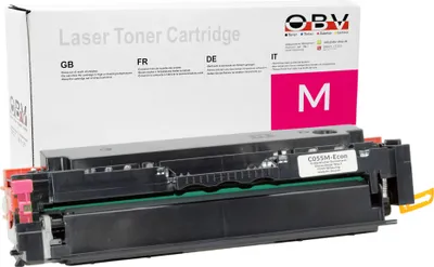 Produktbild von OBV Kompatibel, mit Chip ohne Füllstandsanzeige 055 3014C002 Toner passend für Canon Canon LBP 662 663 664 MF 741 742 743 744 745 Cdw 746Cx mit Chip ohne Füllstandsanzeige - gelb 2100 Seiten