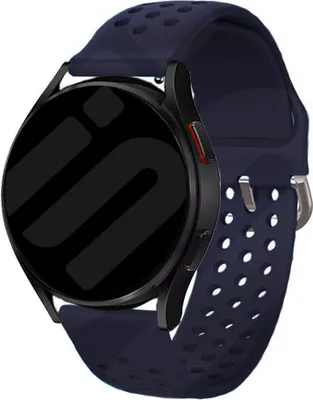 Produktbild von Strap-it Samsung Galaxy Watch 6 - 44mm Admendes Silikon Armband (Dunkelblau)