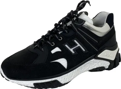 Produktbild von D93 sneaker uomo HOGAN H477 schwarz/weiß Schuh Mann