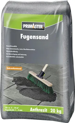 Produktbild von Primaster Fugensand unkrauthemmend 20 kg anthrazit
