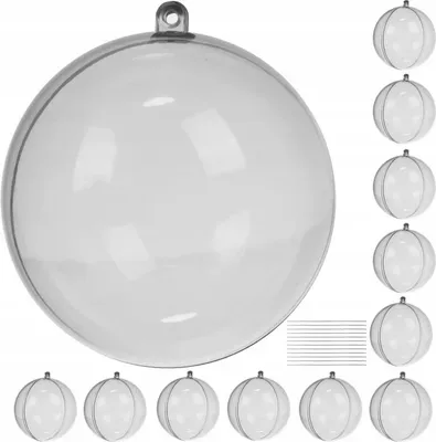 Produktbild von Acrylkugeln 8 cm - 12 Stück Ruhhy 20508